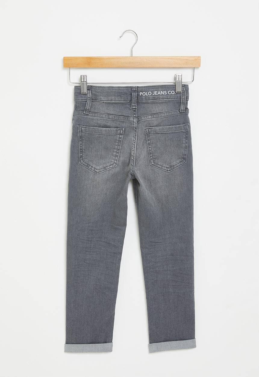 POLO - Boys pjc slim fit jean - grey