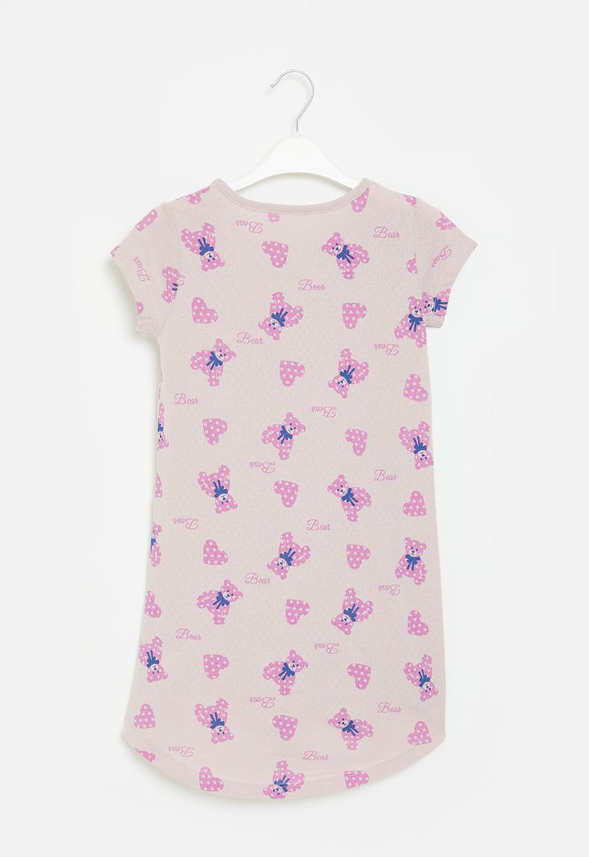 Rebel Republic - Printed nightie - purple