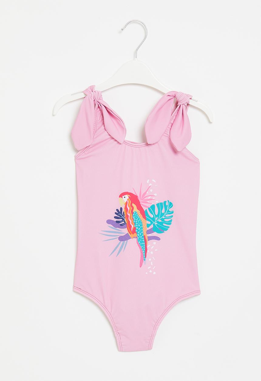 Superbalist - Bow detail full piece - pink