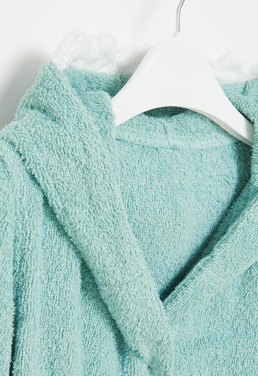 Pop Candy - Kids hooded gown - blue