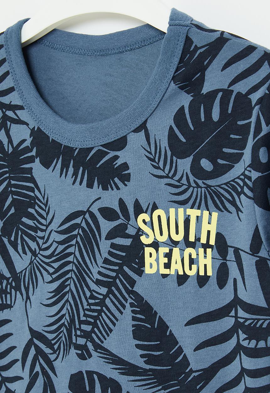 Pop Candy - South beach tee - blue