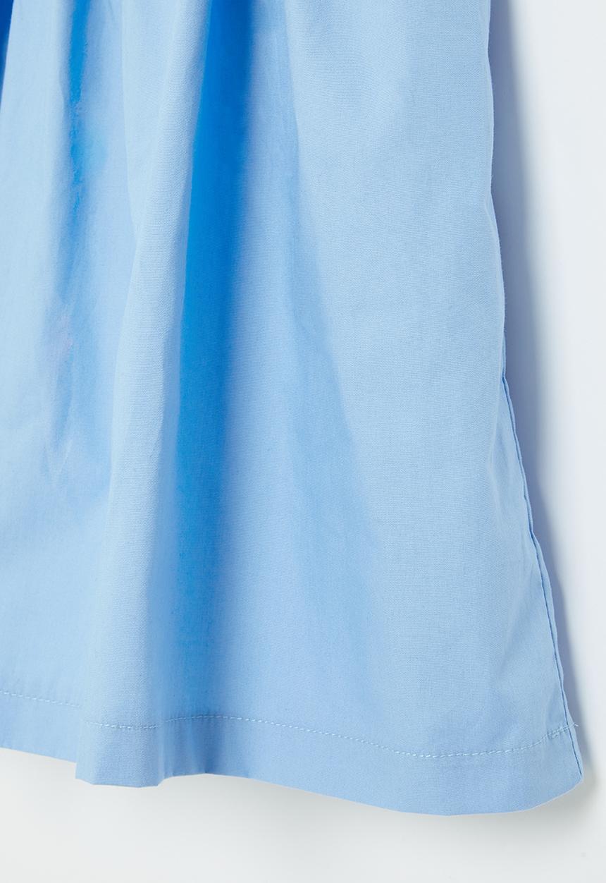 Pop Candy - Girls dress with bows - blue