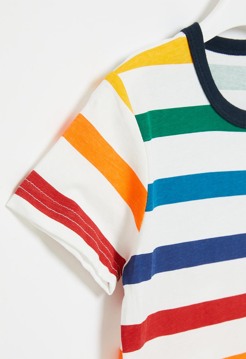 Pop Candy - Stripe tee - multi