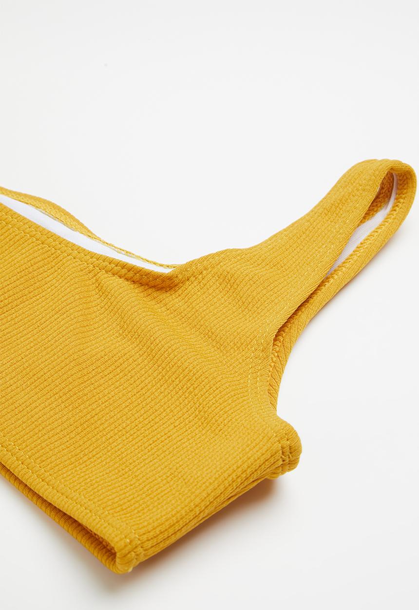 Rebel Republic - One arm bikini set - yellow