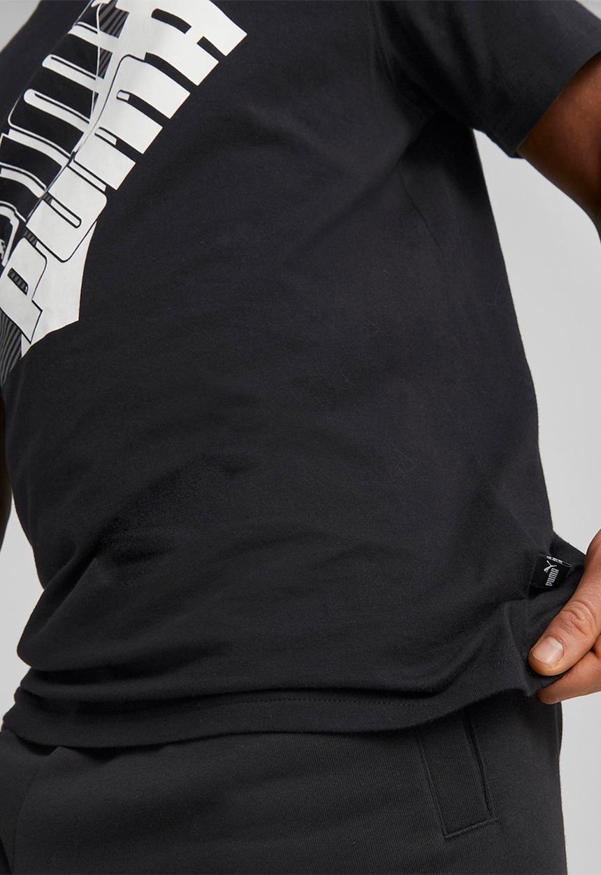 PUMA - Puma power logo tee - puma black