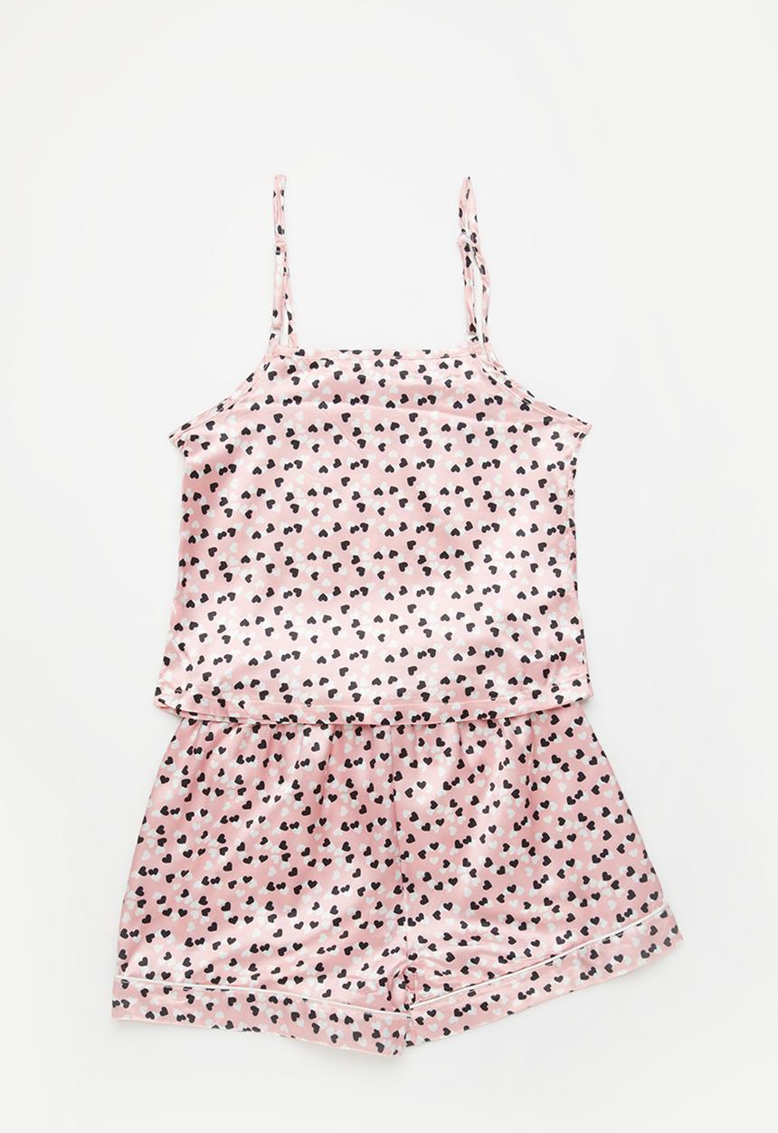 Rebel Republic - Cami & short pj set - multi