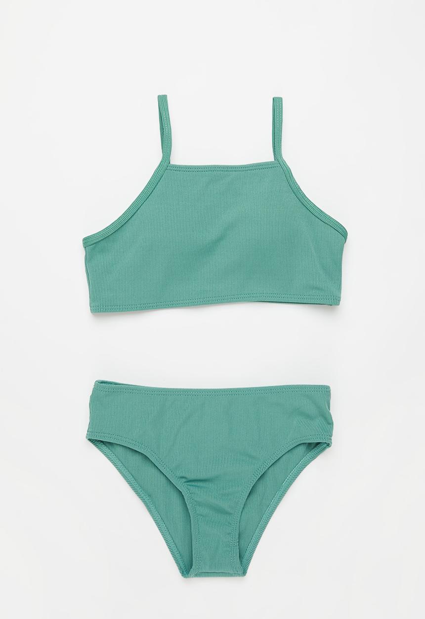 Rebel Republic - Girls 2 piece bikini - sage