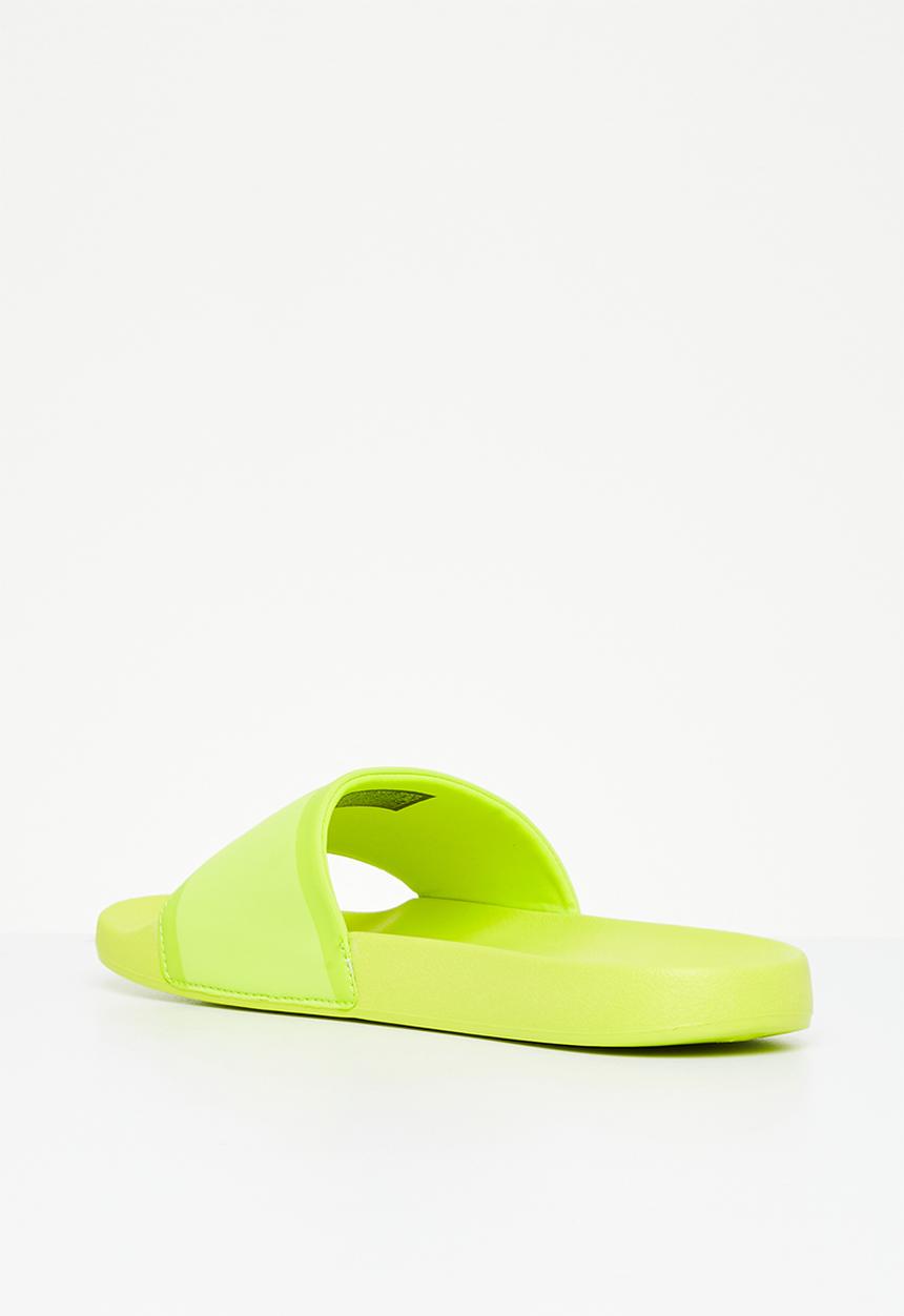 Calvin Klein - Slide neoprene - safety yellow