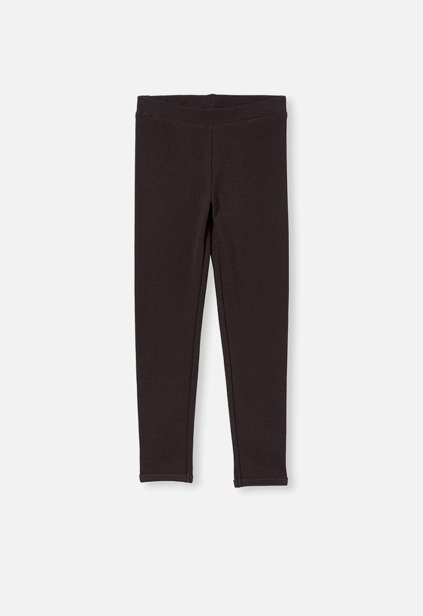 Cotton On - Unisex organic rib leggings - phantom
