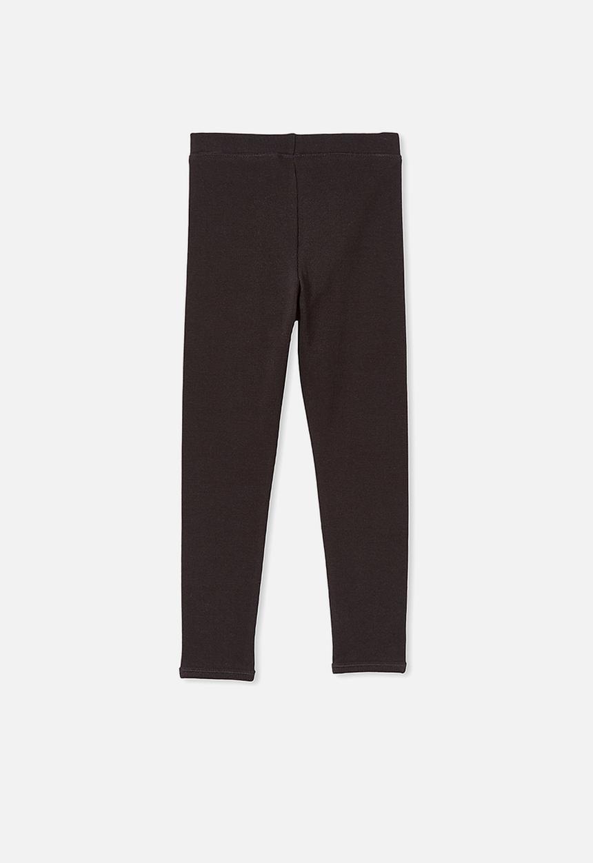 Cotton On - Unisex organic rib leggings - phantom