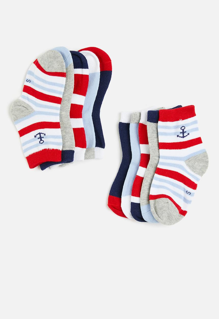 Pop Candy - Boys 5 pack socks - multi