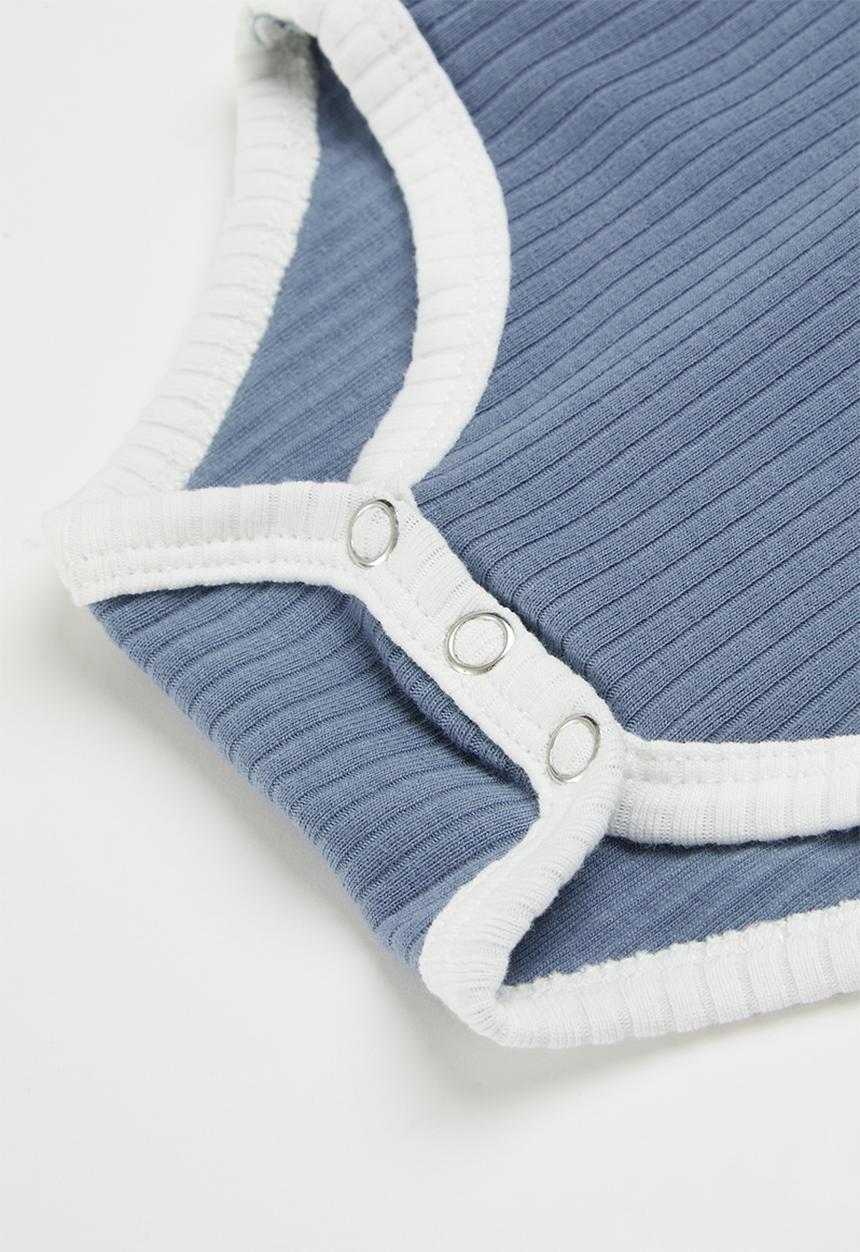 Pop Candy - Baby boys babygrow - blue