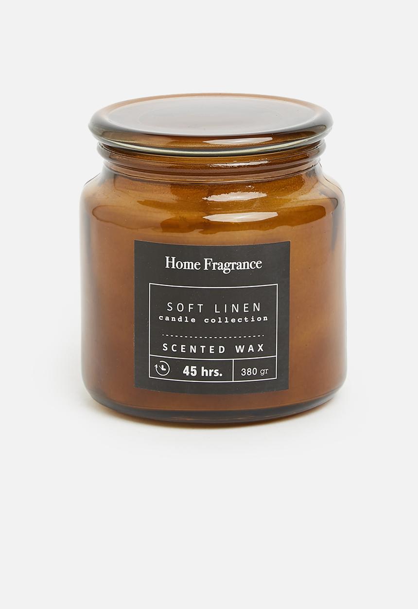 H&S - Scented candle in glass - soft linen