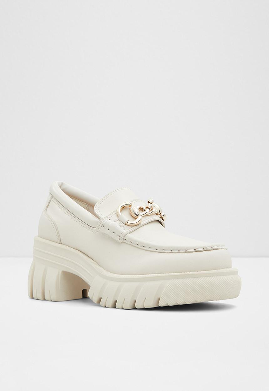 ALDO - Bigwalk leather loafer - open white