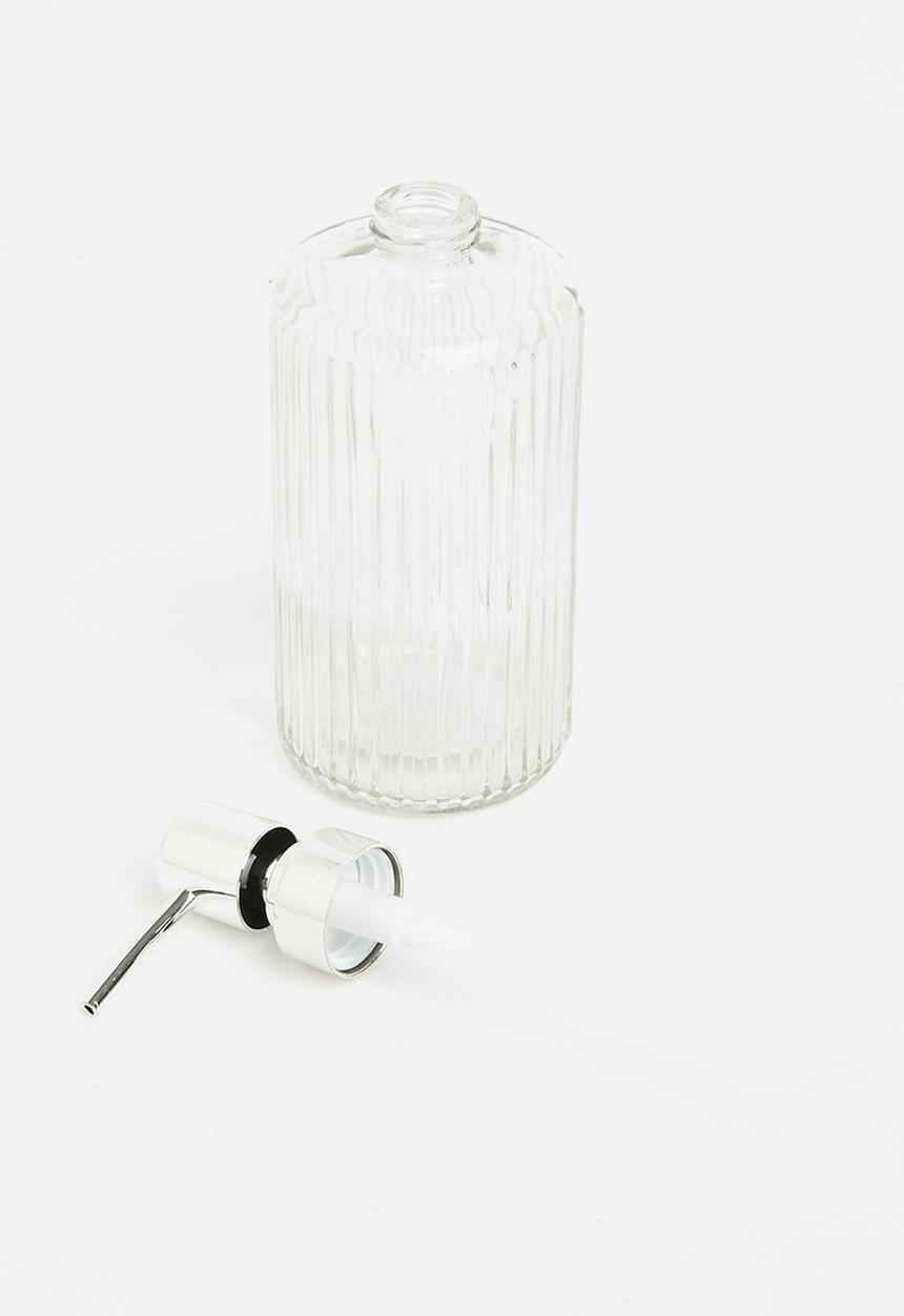 Bathroom Solutions - Soap dispenser - clear ripple