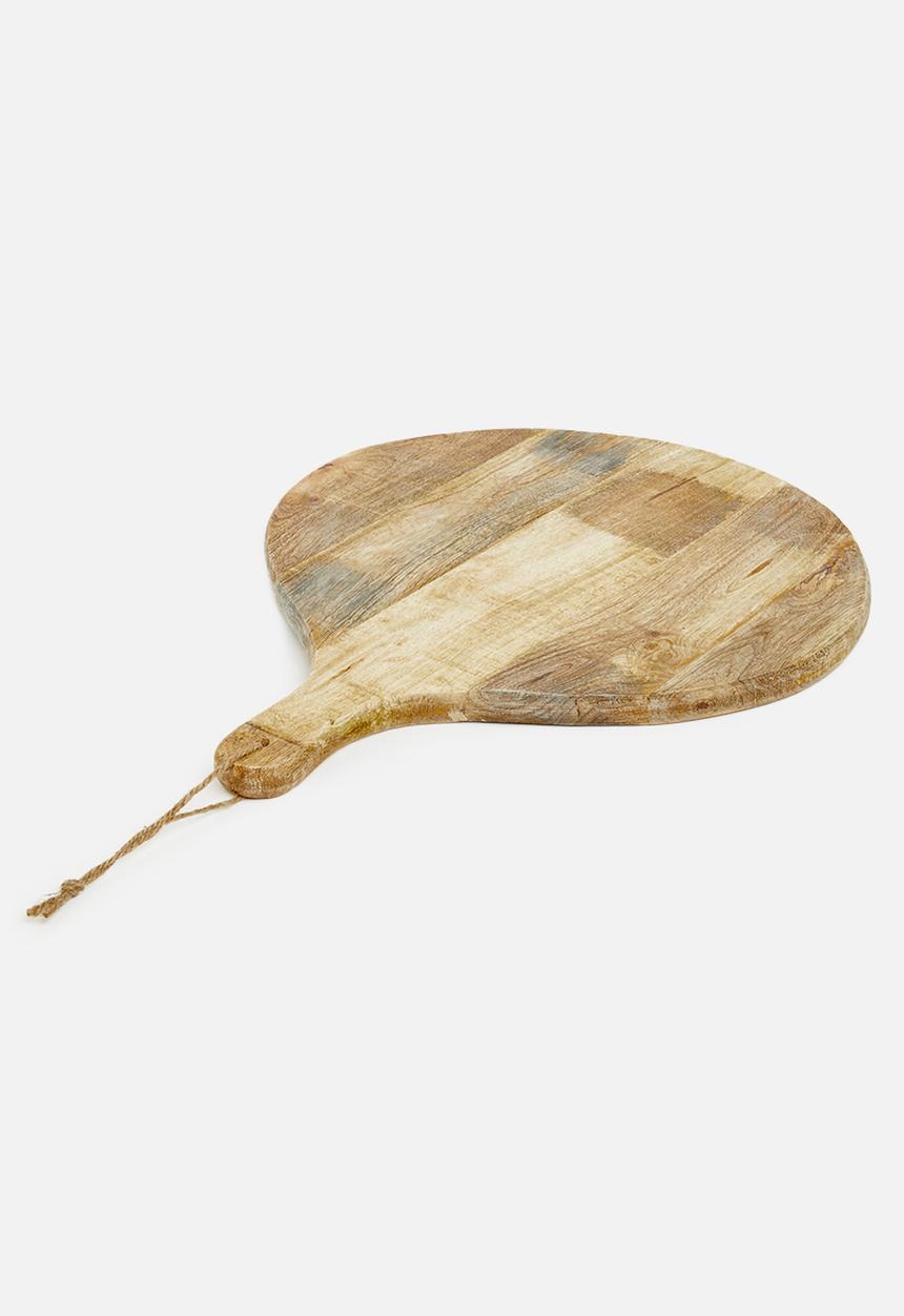 Excellent Houseware - Round serving board - natural