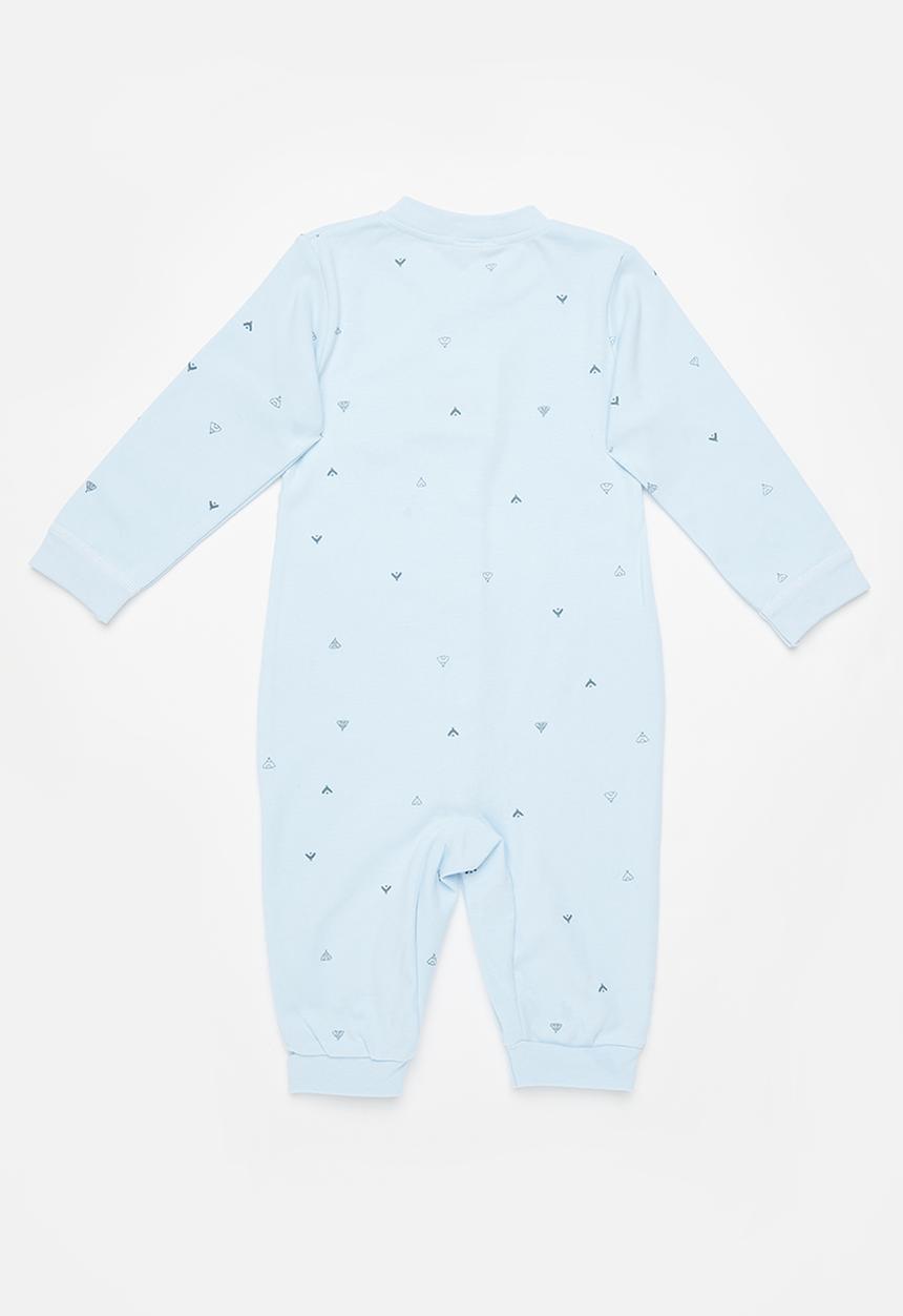 Pop Candy - Baby printed romper - blue