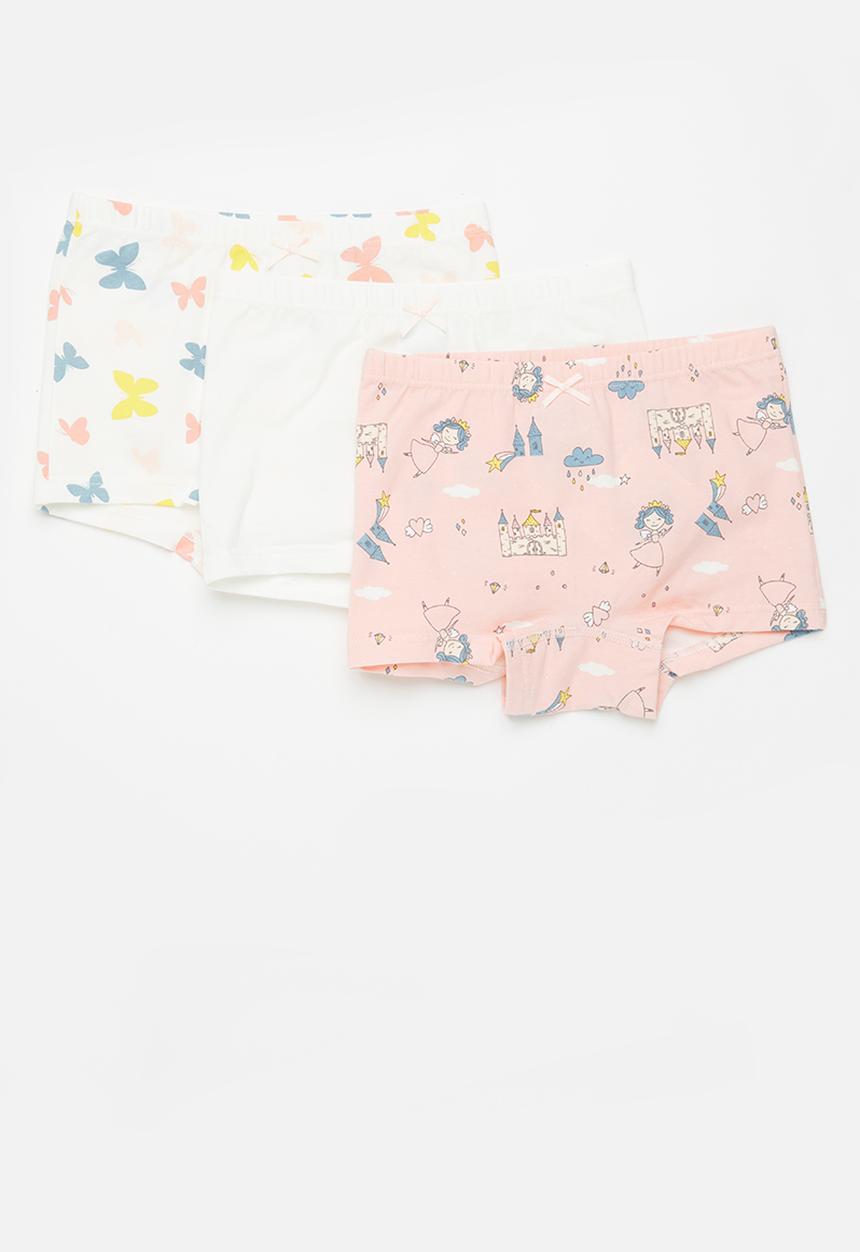 Pop Candy - Girls 3 pack printed briefs - multi