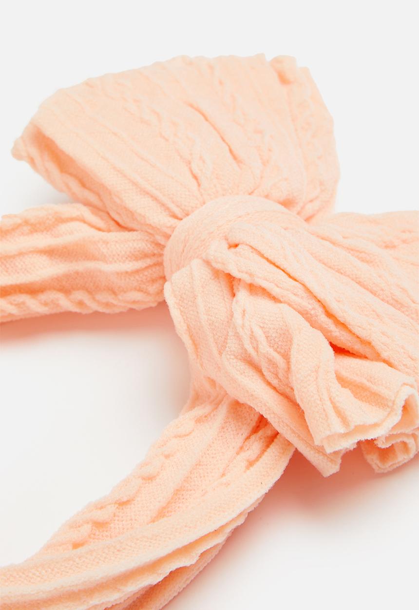 Pop Candy - Baby bow headband - peach