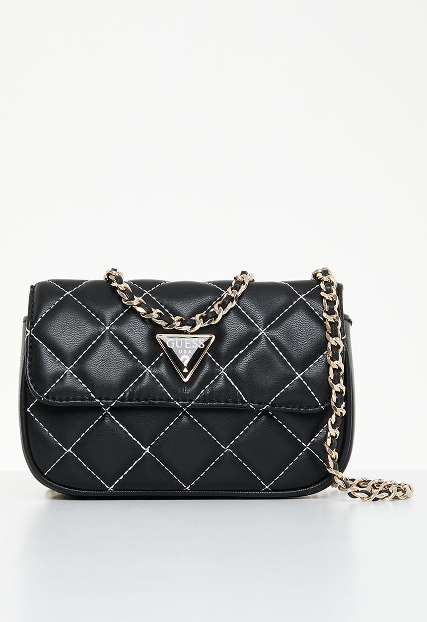 GUESS - Cessily convertible  xbody flap - black