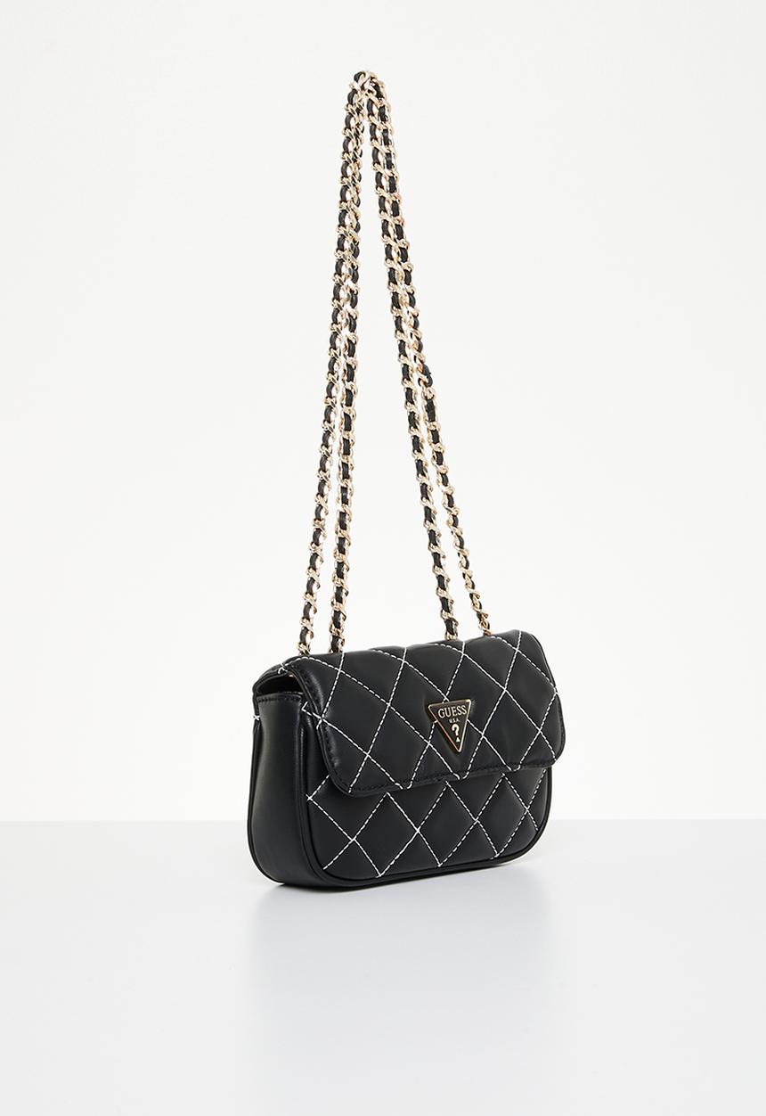 GUESS - Cessily convertible  xbody flap - black