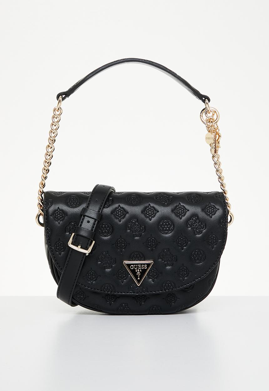 GUESS - La femme flap shoulder bag - black