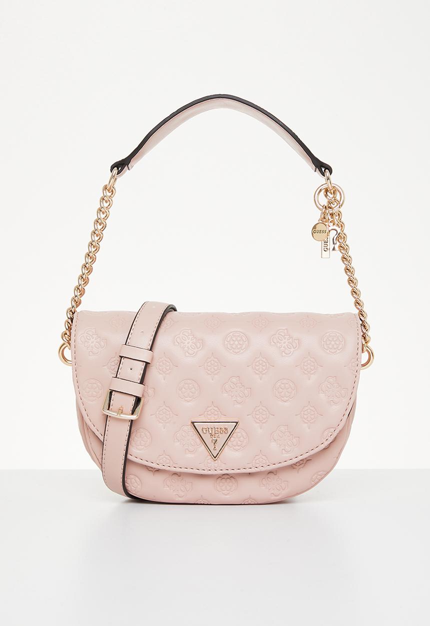 GUESS - La femme flap shoulder bag - pale rose 