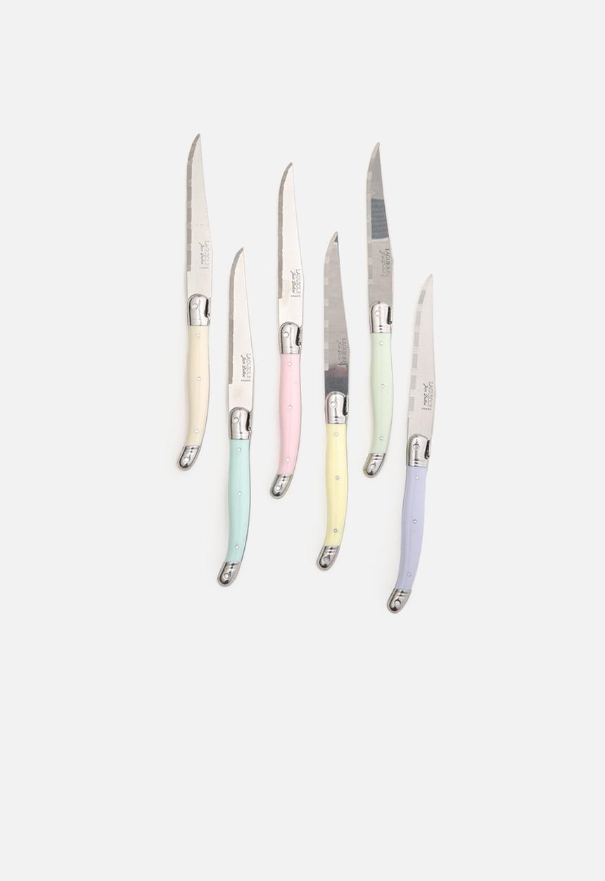 Superbalist Wine & Dine - 24 Pce Pastel Cutlery Set