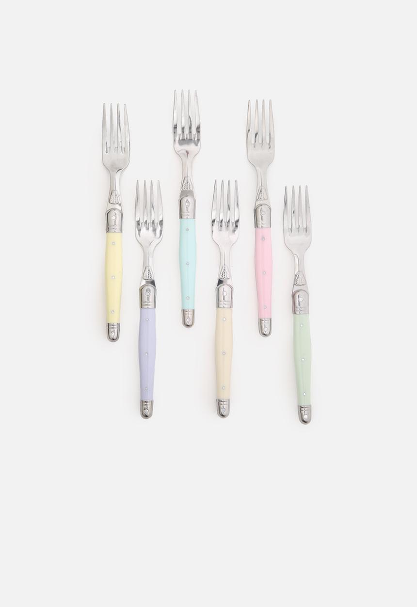 Superbalist Wine & Dine - 24 Pce Pastel Cutlery Set