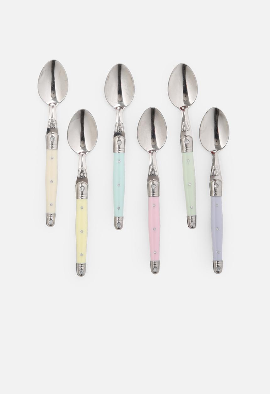Superbalist Wine & Dine - 24 Pce Pastel Cutlery Set