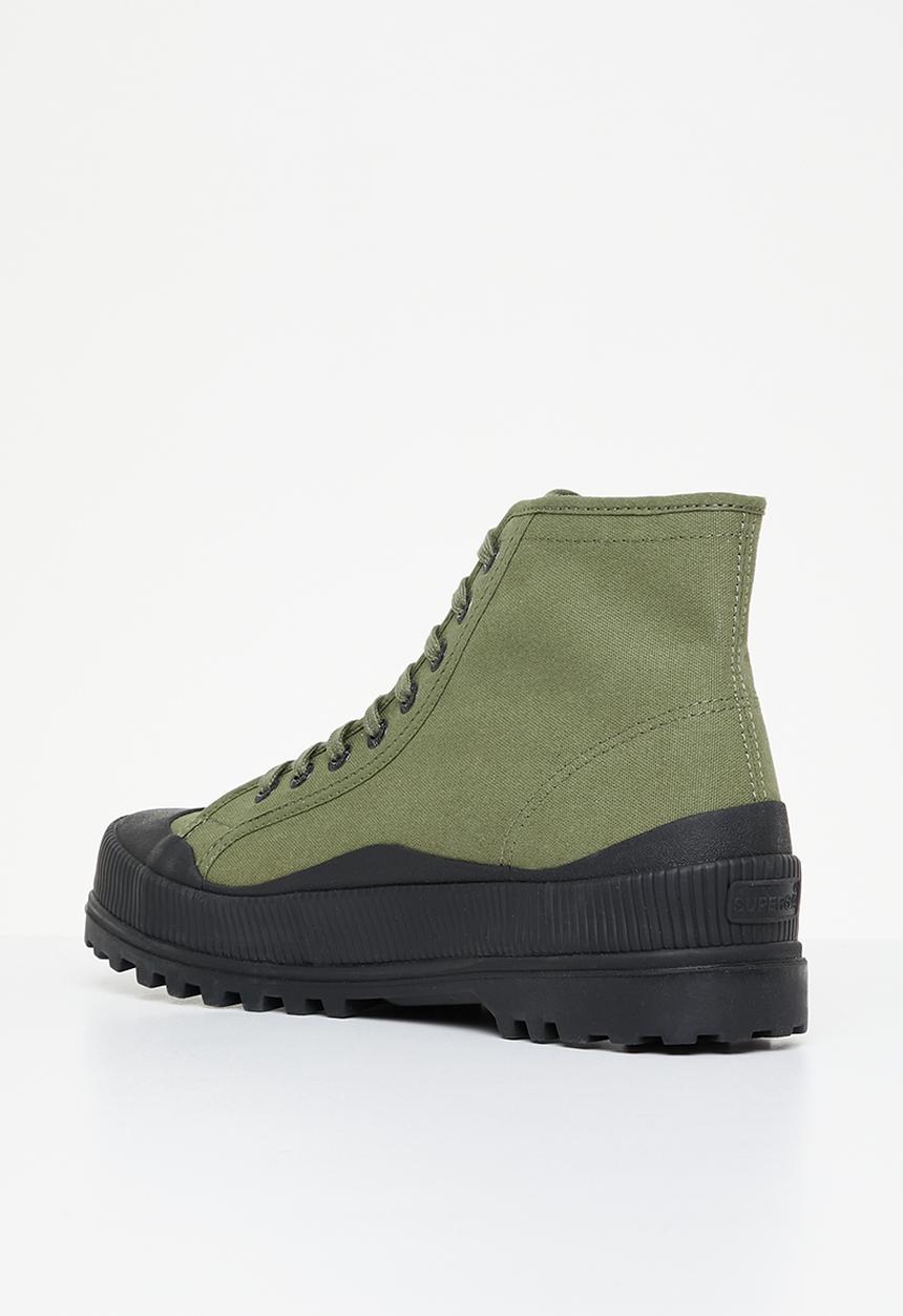 SUPERGA - S4114vw - alt green sherwood & black