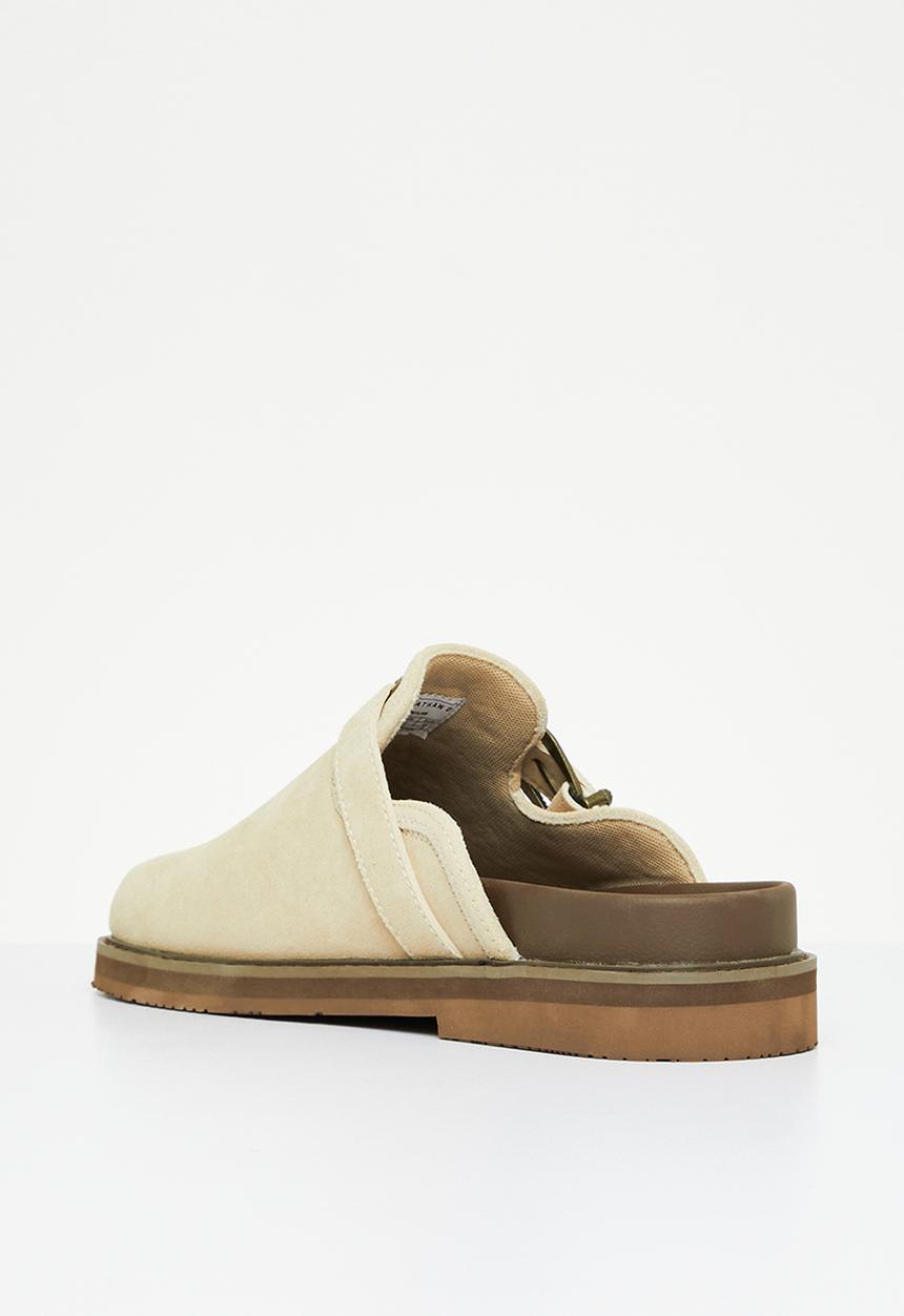Jonathan D - Outlaw mule - cream, tan & teal