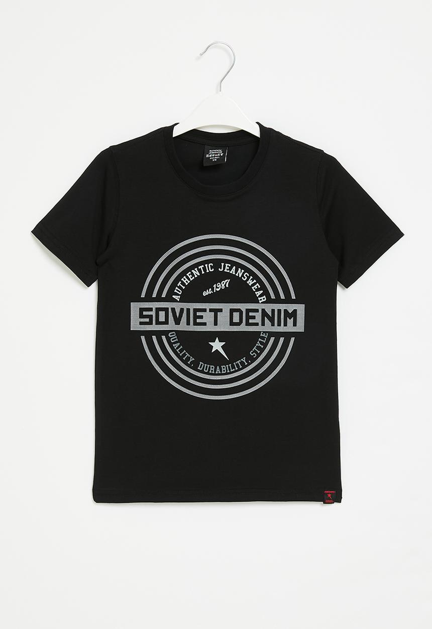 SOVIET - B jace fashion tee - black