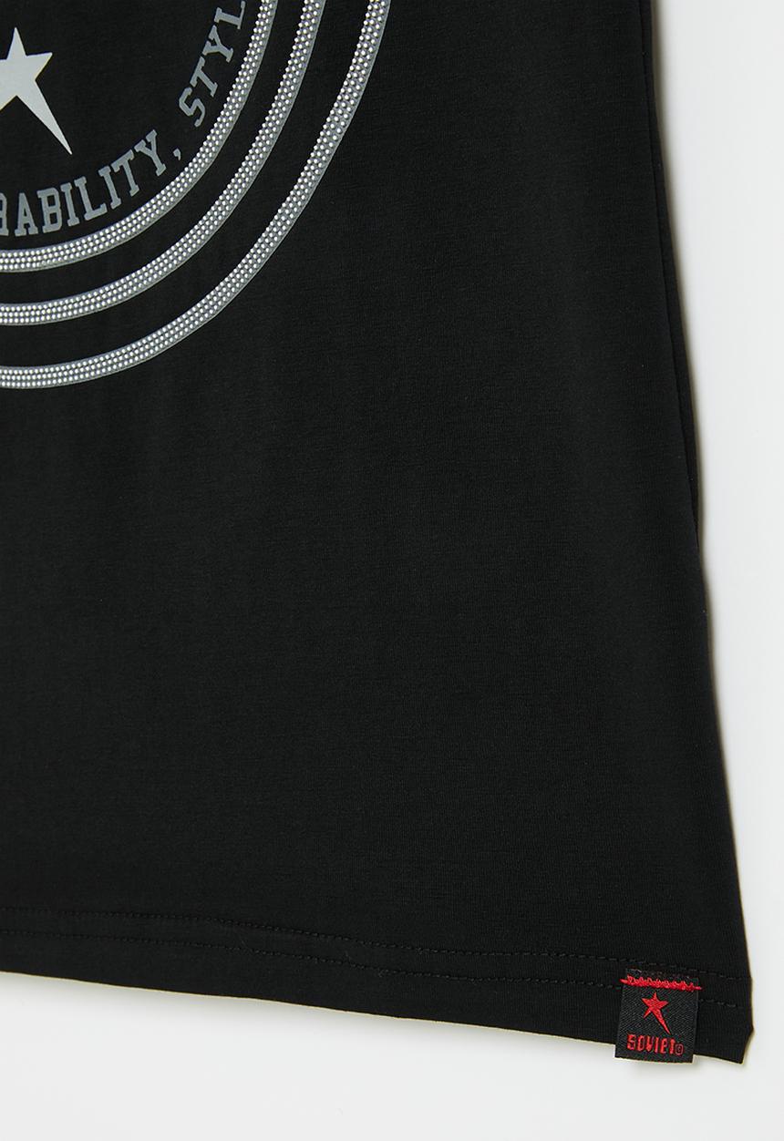 SOVIET - B jace fashion tee - black