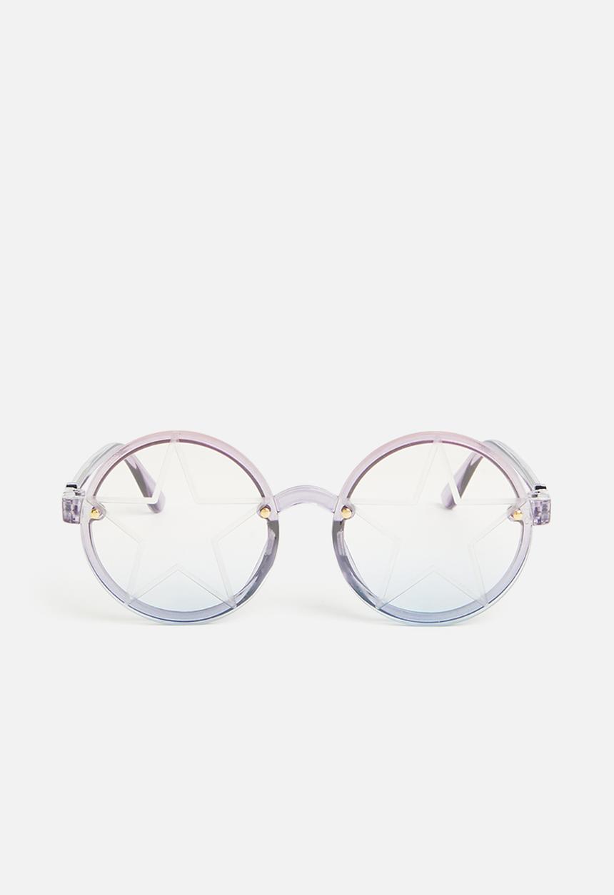 Pop Candy - Girls star round sunnies - purple