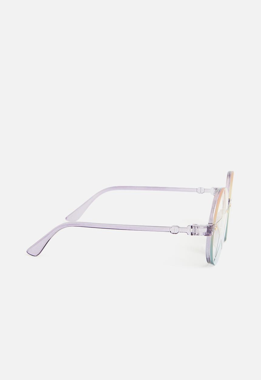 Pop Candy - Girls star round sunnies - purple