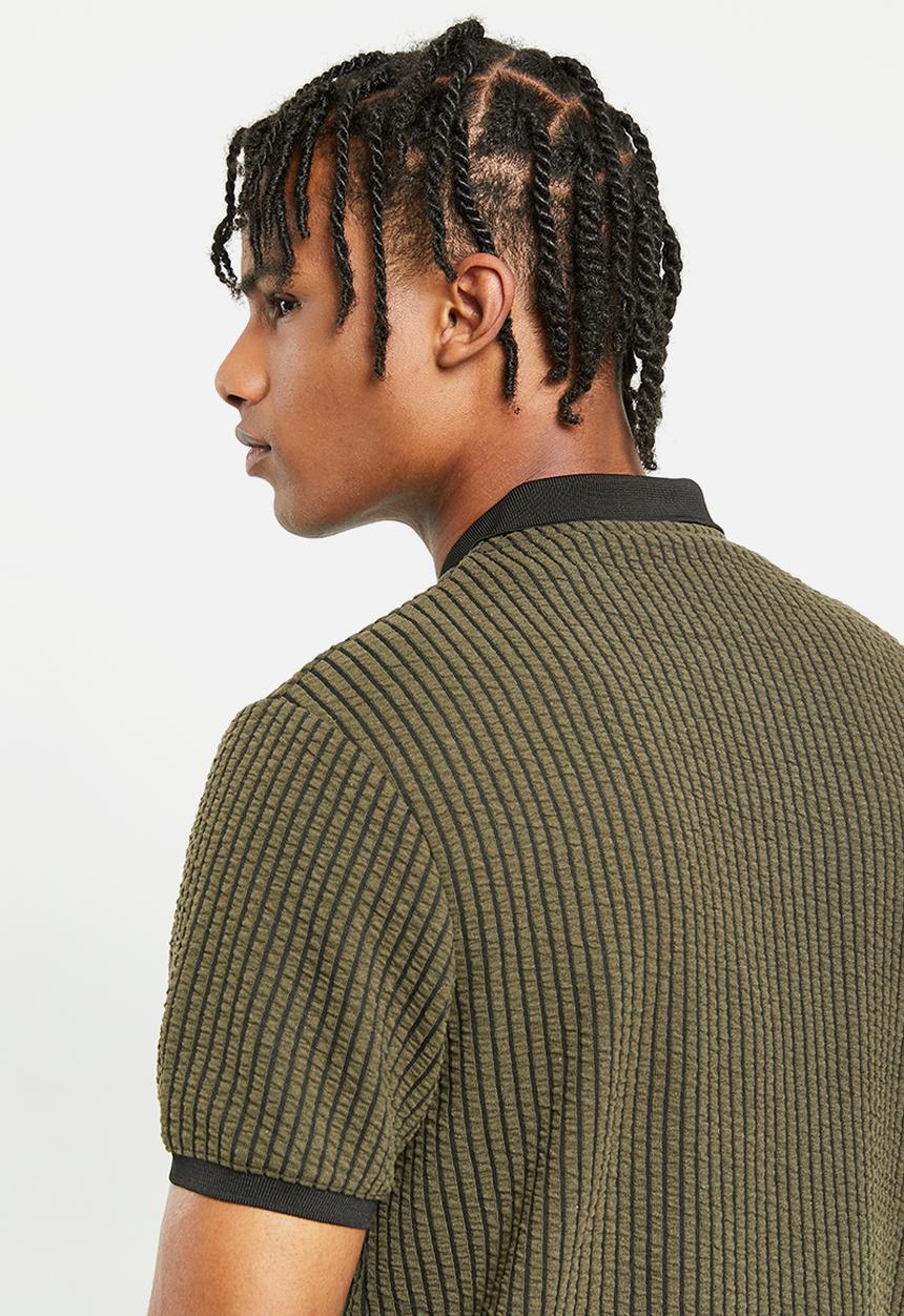 Brave Soul - Mps-501webber shirt - khaki