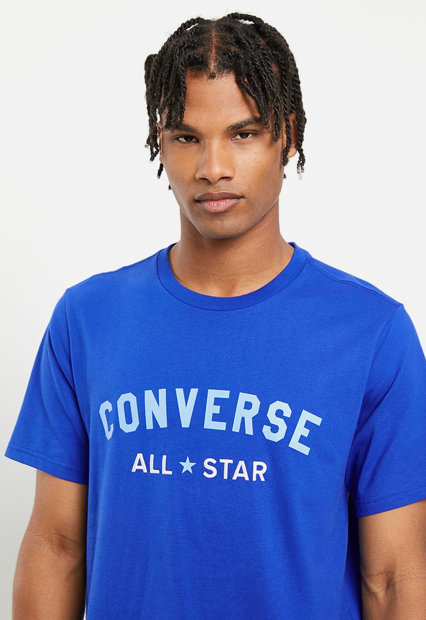 Converse - Go-to all star logo tee - cobalt