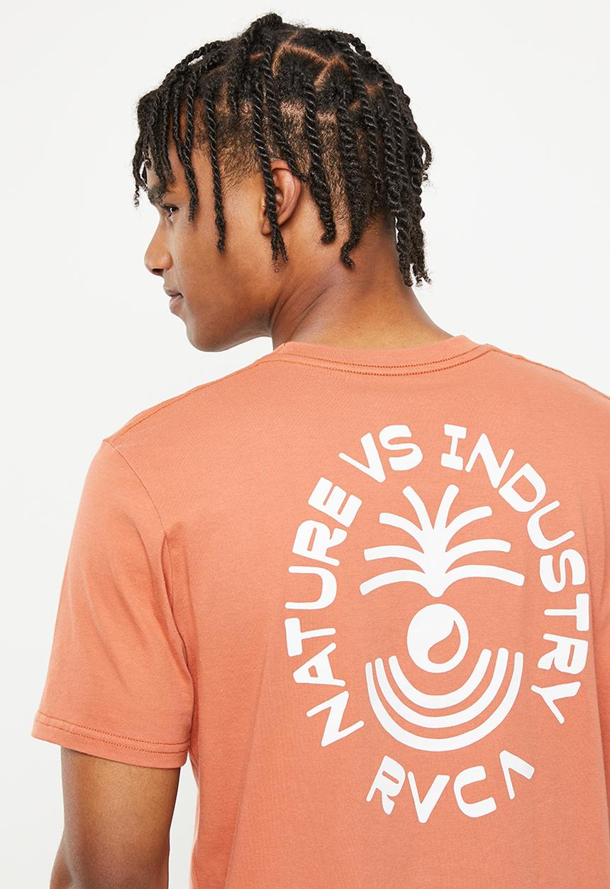 RVCA - Yucca short sleeve tee - cocoa