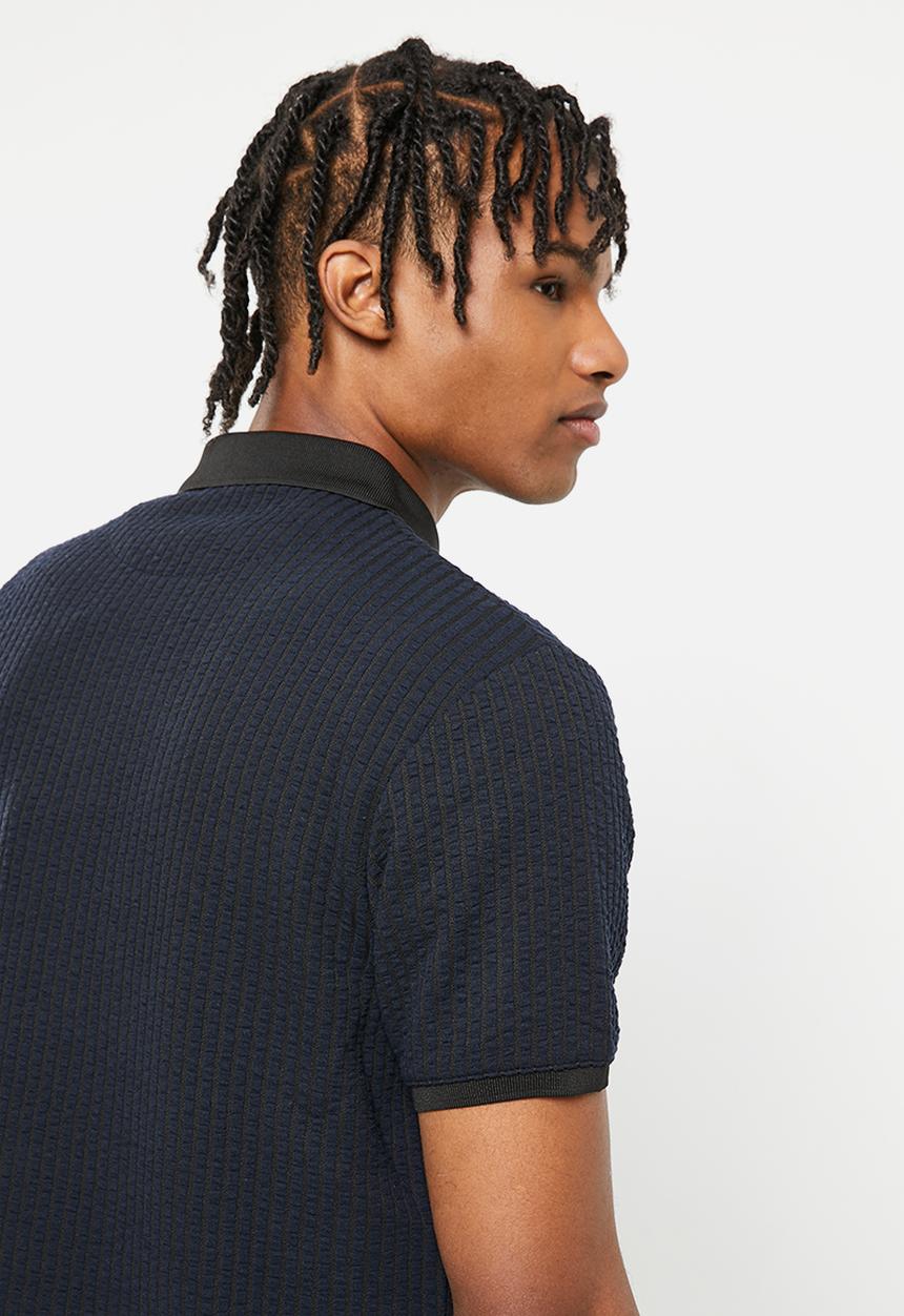 Brave Soul - Mps-501webber shirt - dark navy