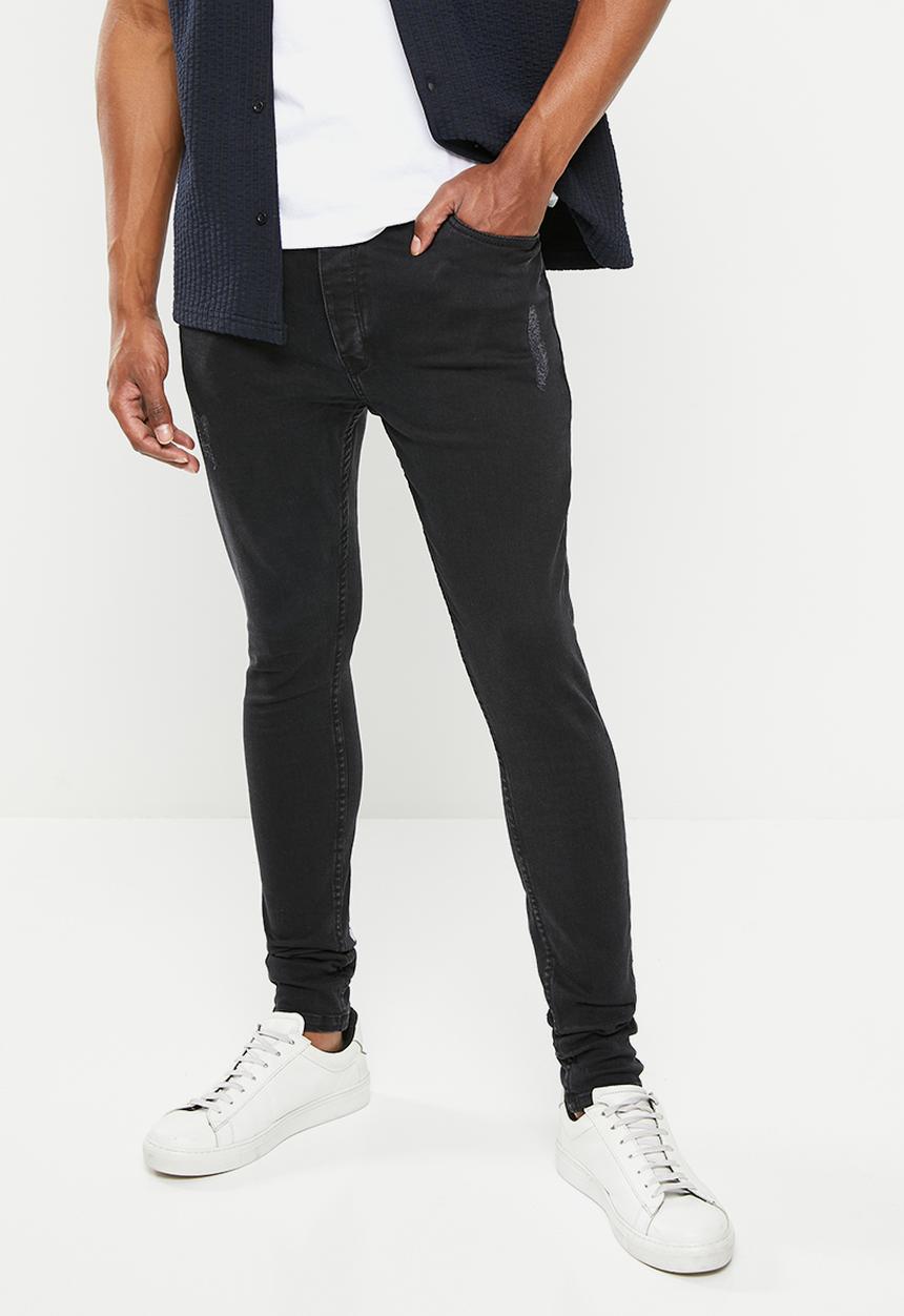 Brave Soul - Mjn-hamilton checkerboard skinny - black