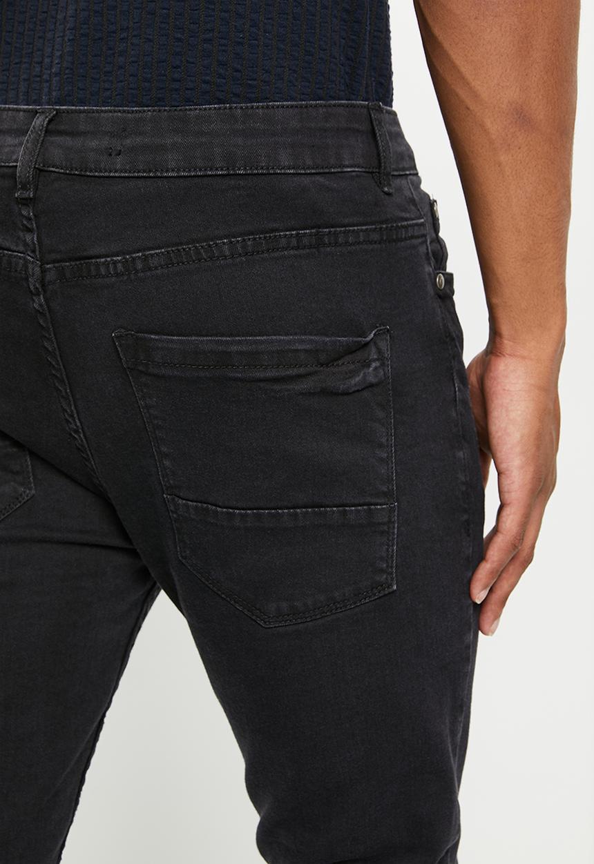Brave Soul - Mjn-hamilton checkerboard skinny - black