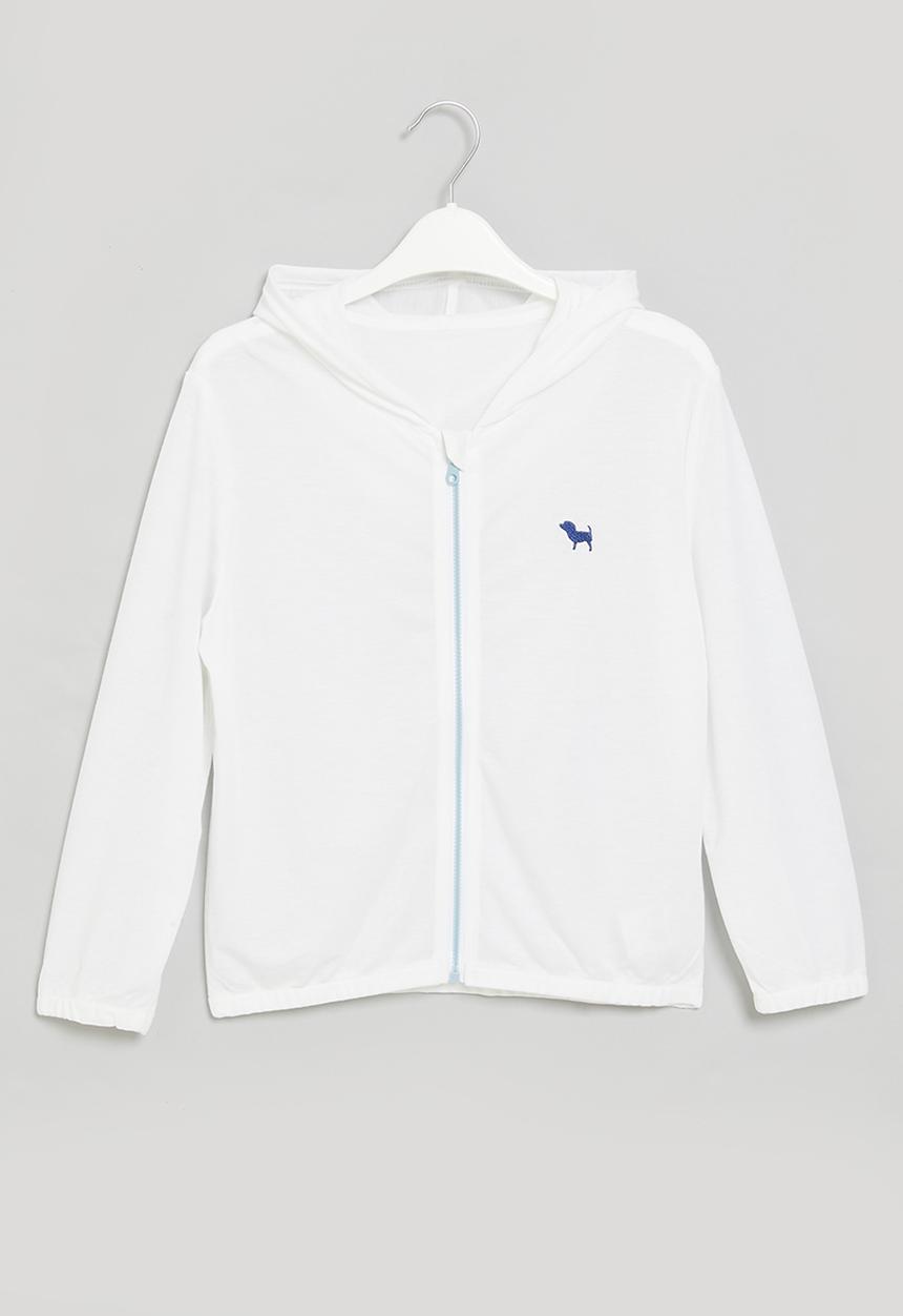 Rebel Republic - Hooded jacket - white