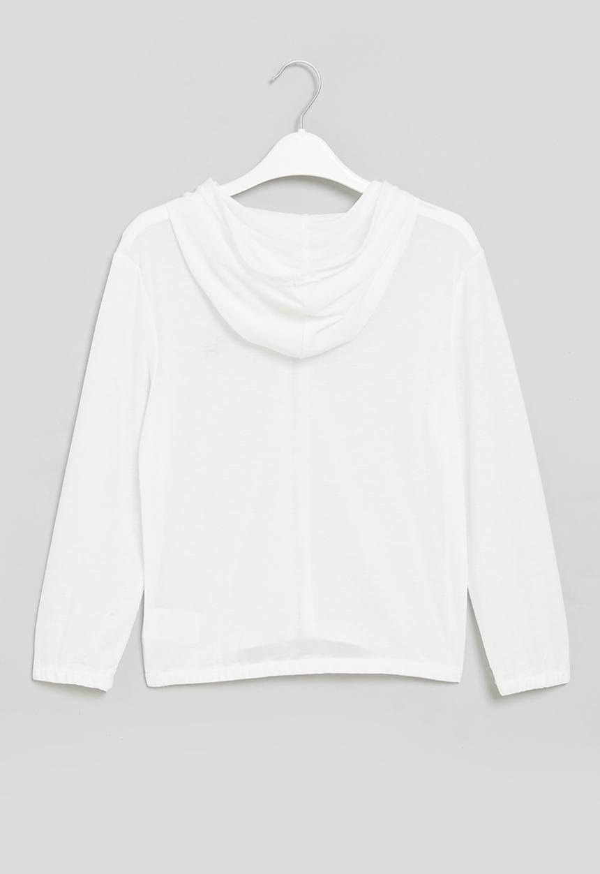 Rebel Republic - Hooded jacket - white