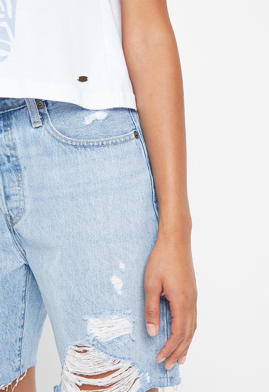 O'Neill - Block print short sleeve tee - white