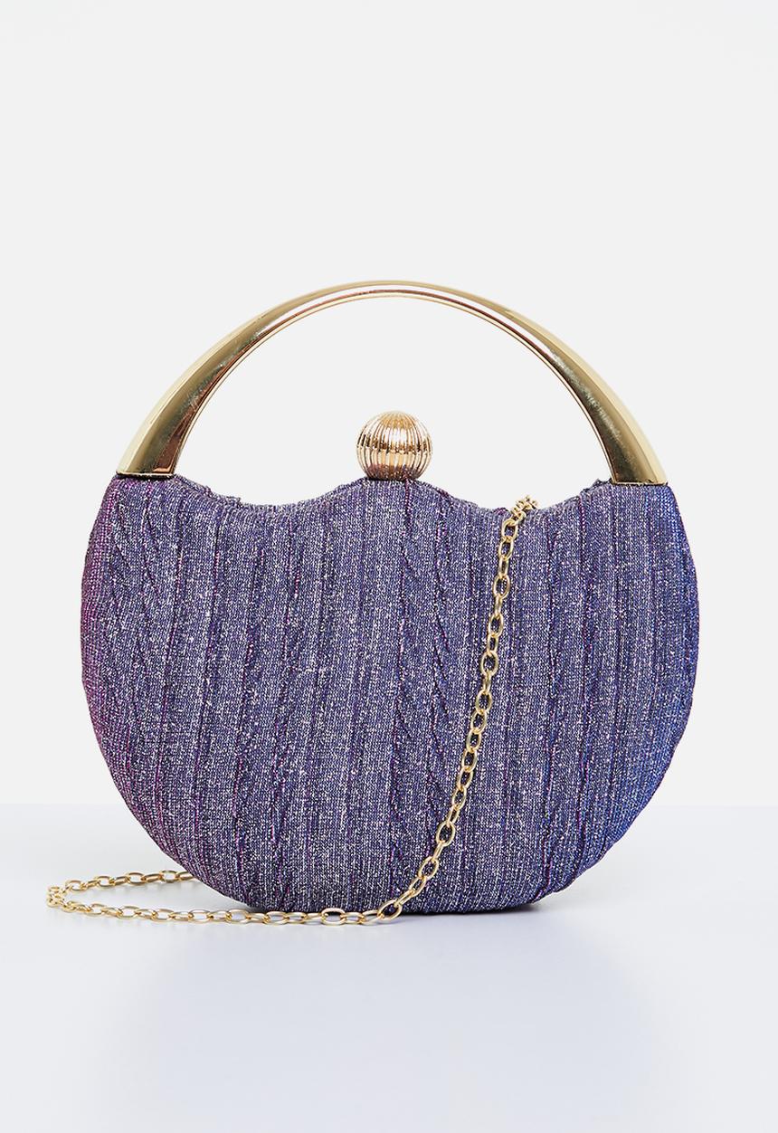 Tessa Design - Shakira round clutch bag - purple