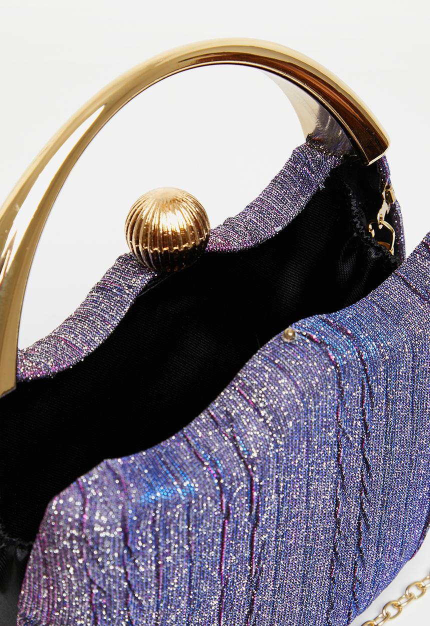 Tessa Design - Shakira round clutch bag - purple