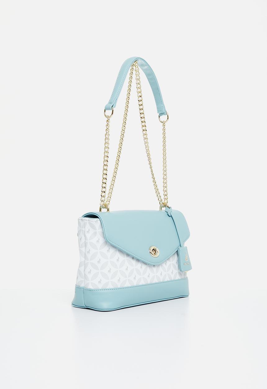 POLO - Berkley flapover sling bag - blue