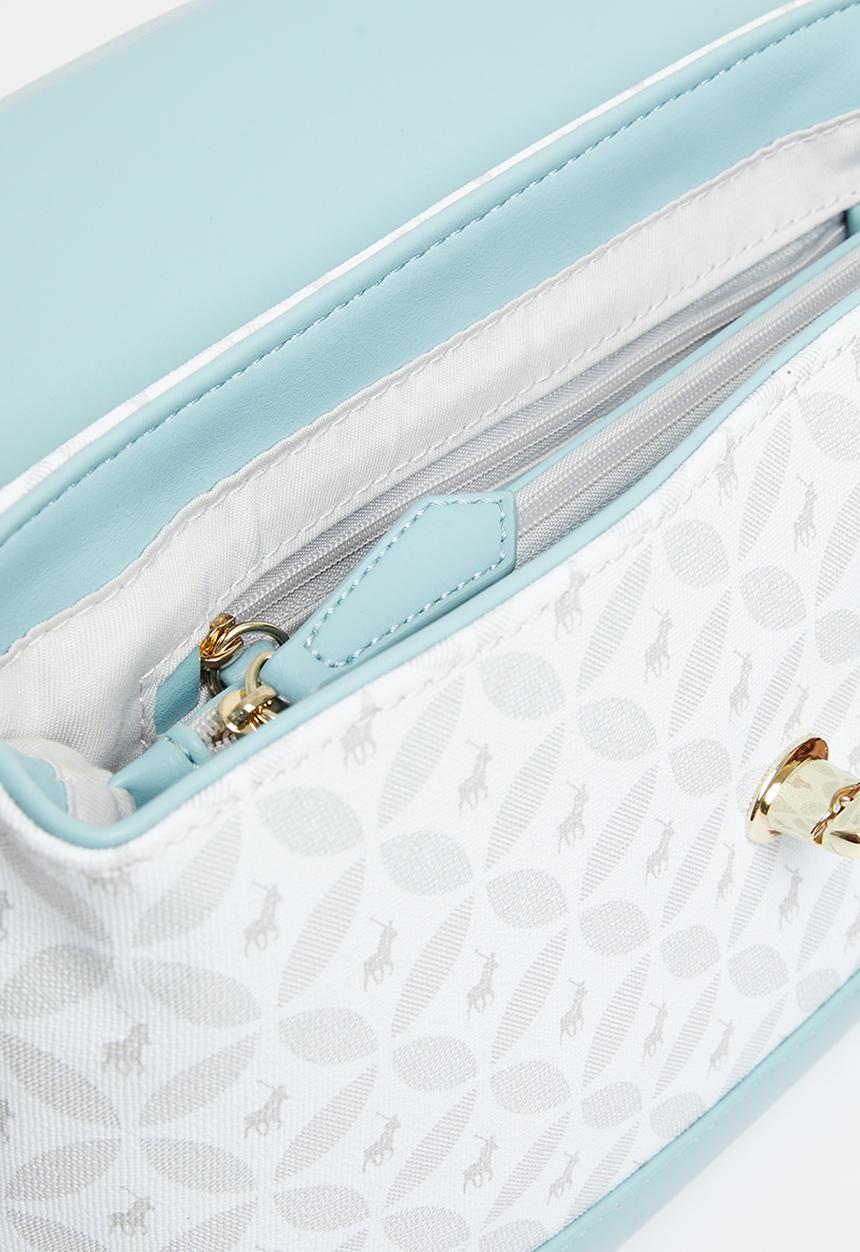 POLO - Berkley flapover sling bag - blue