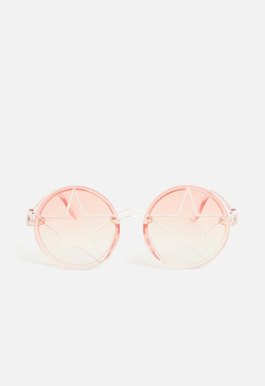 Pop Candy - Girls star round sunnies - pink